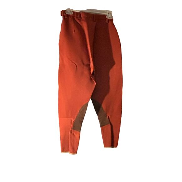 Harry Hall Womens Vintage Riding Equestrian Jodhpurs Pants Leather Patches - Picture 6 of 9
